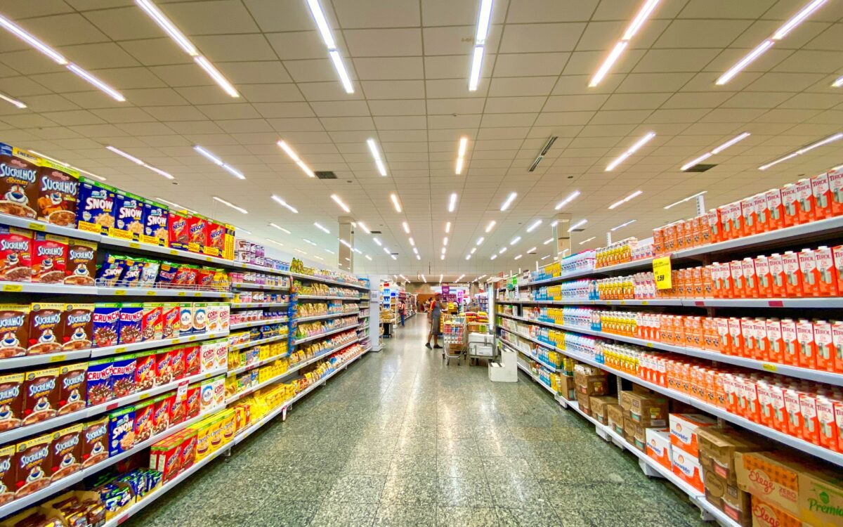 Schaubild: Supermarkt